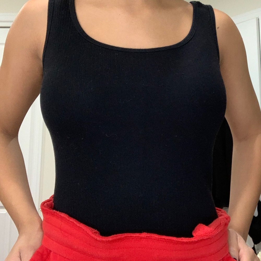black bodysuit